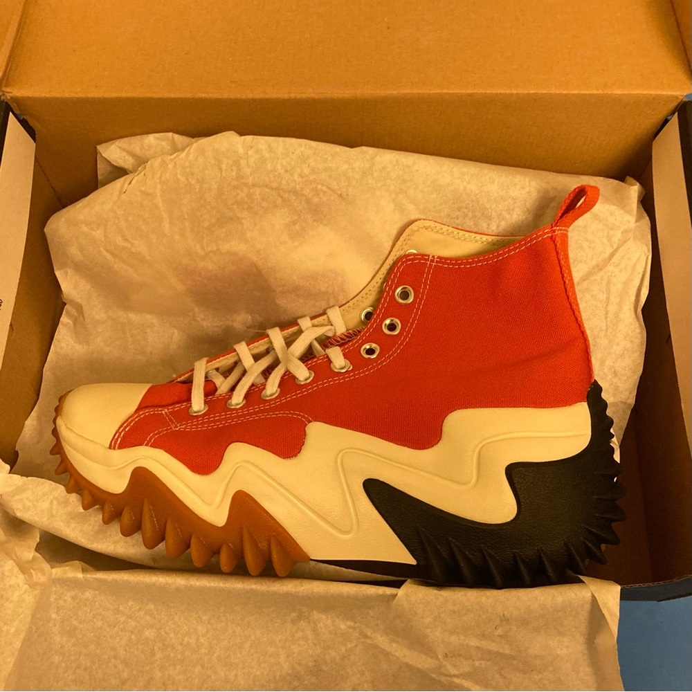 LAST PAIR! LAST CALL! CONVERSE RUN STAR IN MANTRA ORANGE - Picture 8 of 10